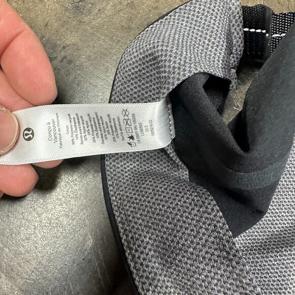 LULULEMON Black HatsAdjustable Straps Gym L/XL Black/Red With A Logo - Picture 4 of 11